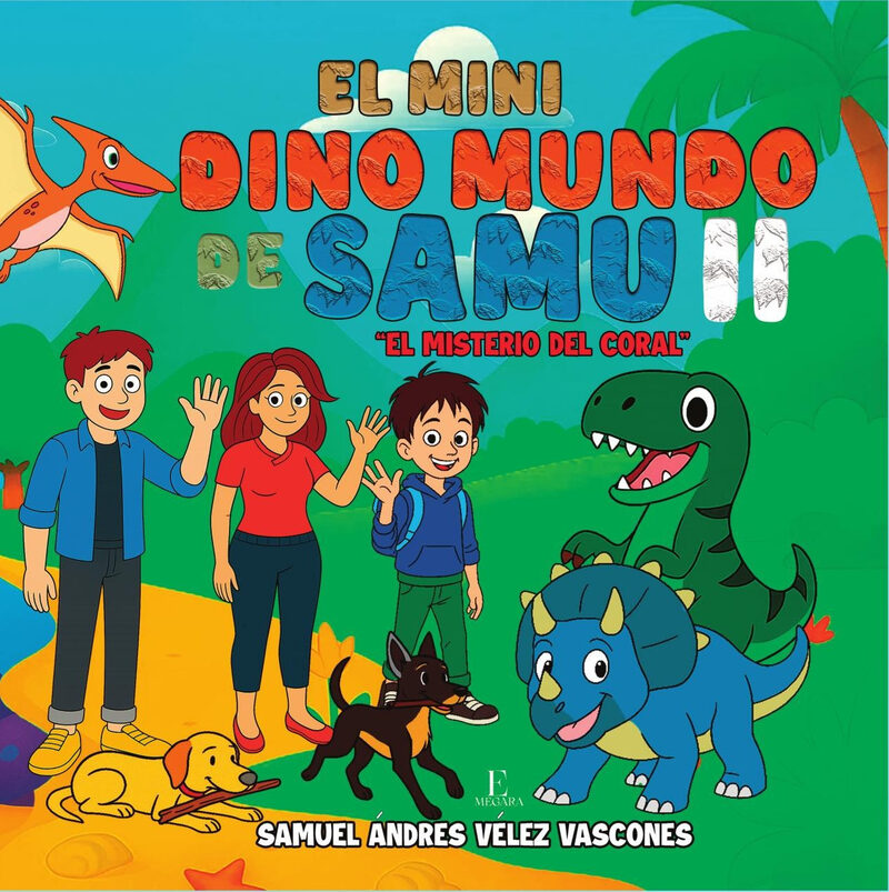 Portada de El Mini Dino Mundo de Samu II