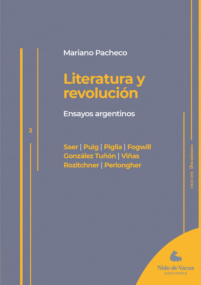 Portada de Literatura y revolución · Mariano Pacheco