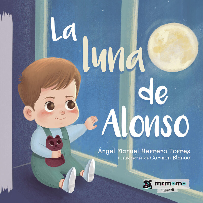 Portada de La luna de Alonso · Ángel Manuel Herrero Torres