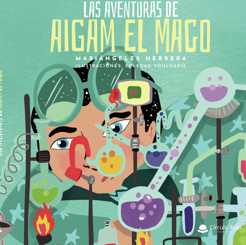 Portada de Las aventuras de Aigam el mago