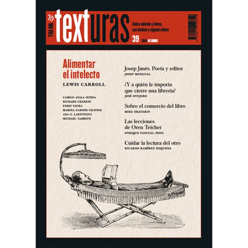 Portada de Texturas 39: El ecosistema del libro · Varios autores