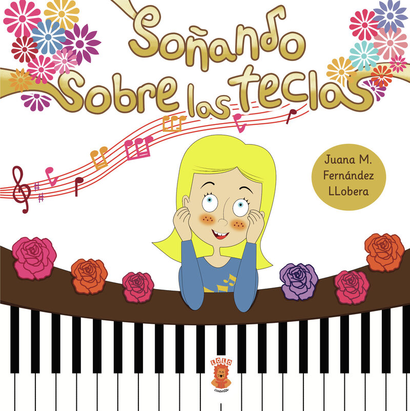 Portada de Soñando sobre las teclas · Juana María Fernández Llobera