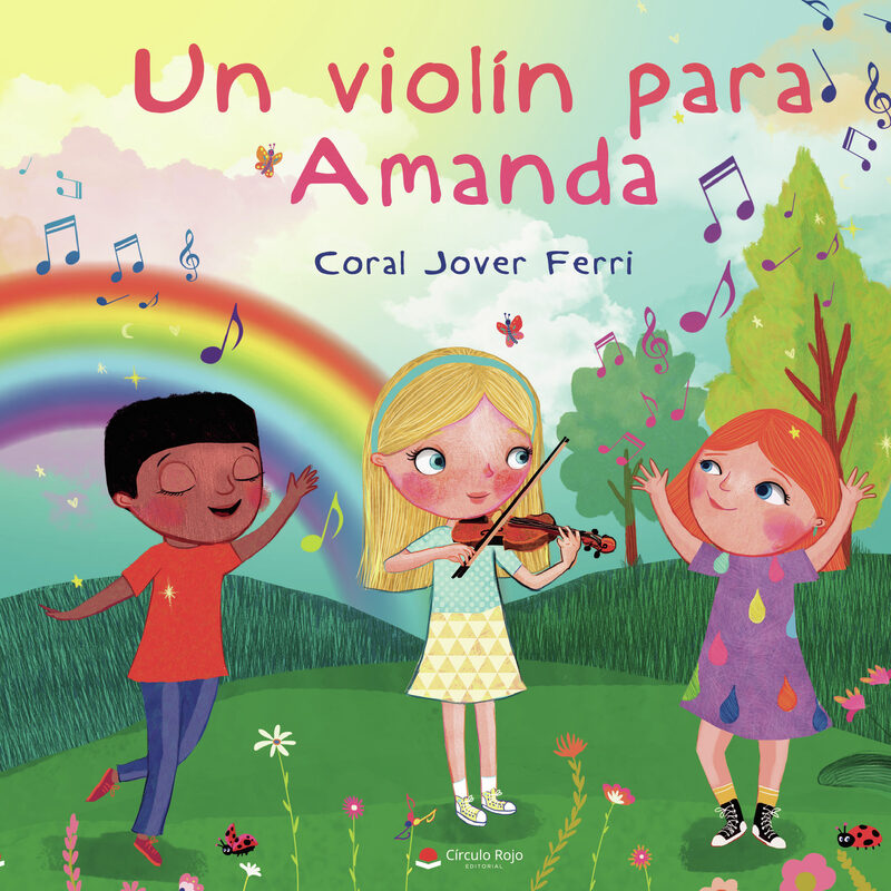 Portada de Un violín para Amanda · Coral Jover Ferri