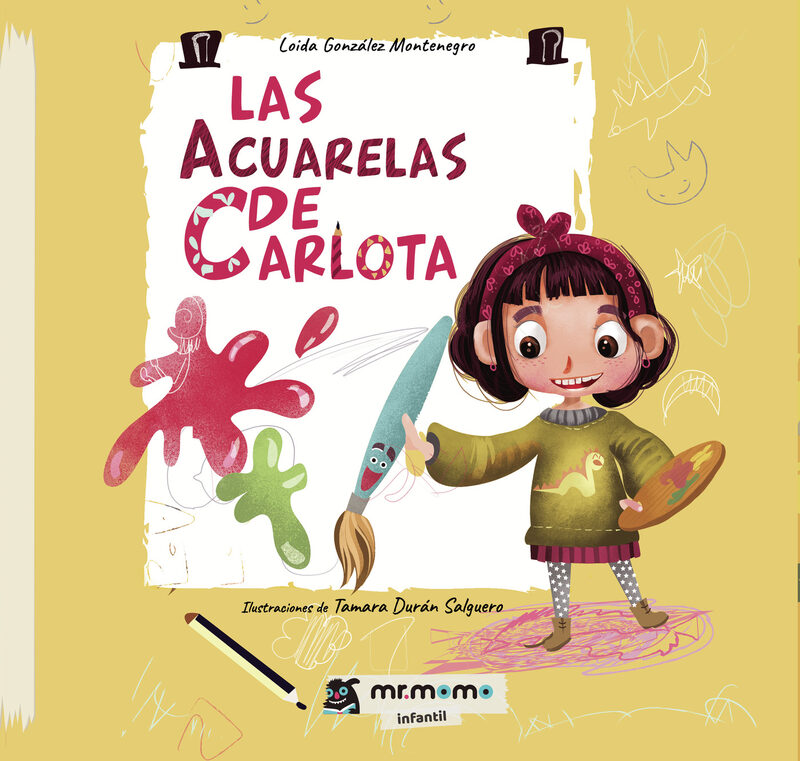 Portada de Las acuarelas de Carlota