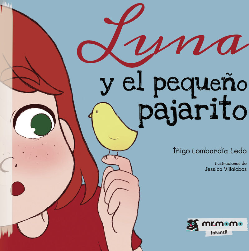 Portada de Luna y el pequeño pajarito