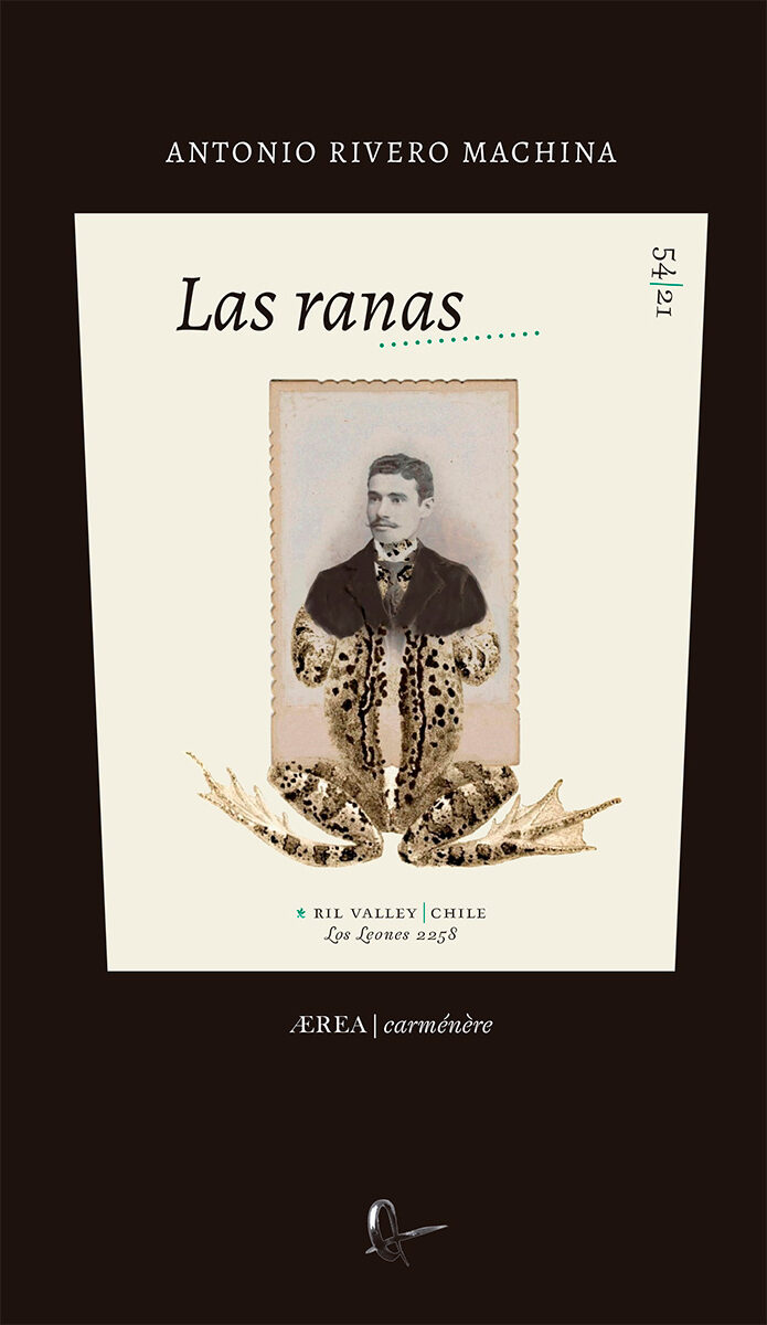 Portada de Las ranas · Antonio Rivero Machina