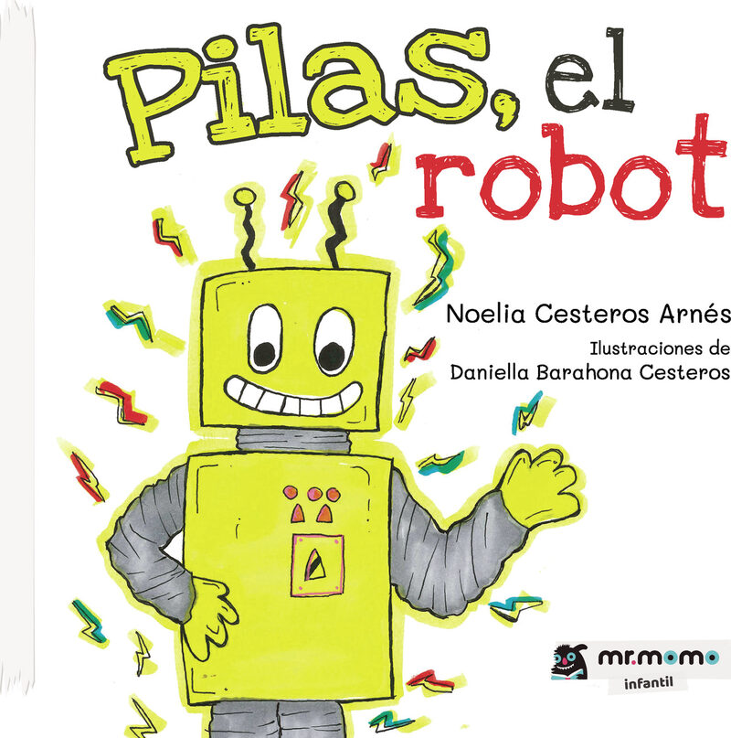 Portada de Pilas, el robot