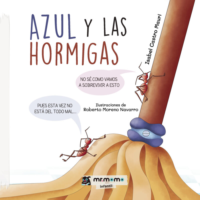Portada de Azul y las hormigas