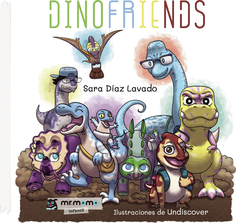 Portada de DinoFriends · Sara Díaz Lavado