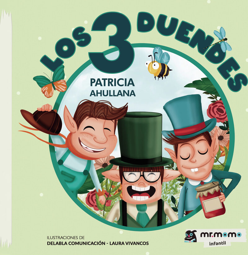 Portada de Los tres duendes · Patricia Ahullana