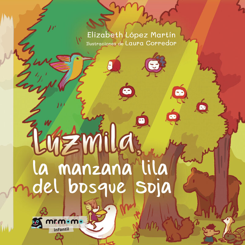 Portada de Luzmila, la manzana lila del bosque soja