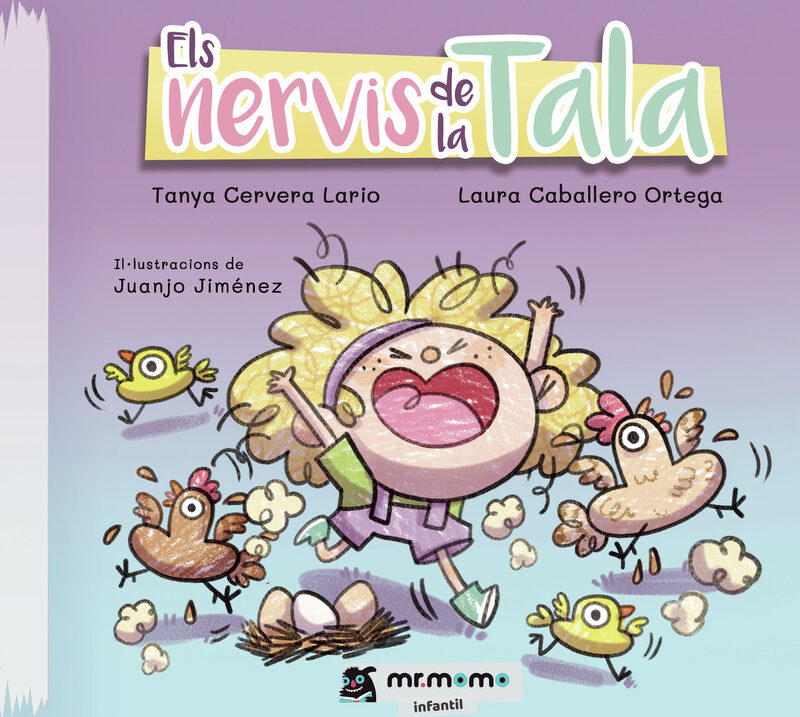 Portada de Els nervis de la Tala · Tanya Cervera Lario