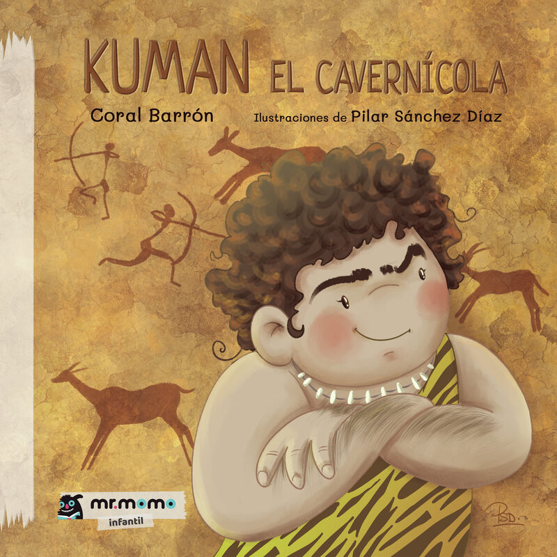 Portada de Kuman el cavernícola · Coral Barrón