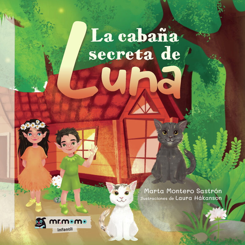 Portada de La cabaña secreta de Luna