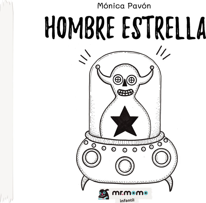 Portada de Hombre estrella · Mónica Pavón