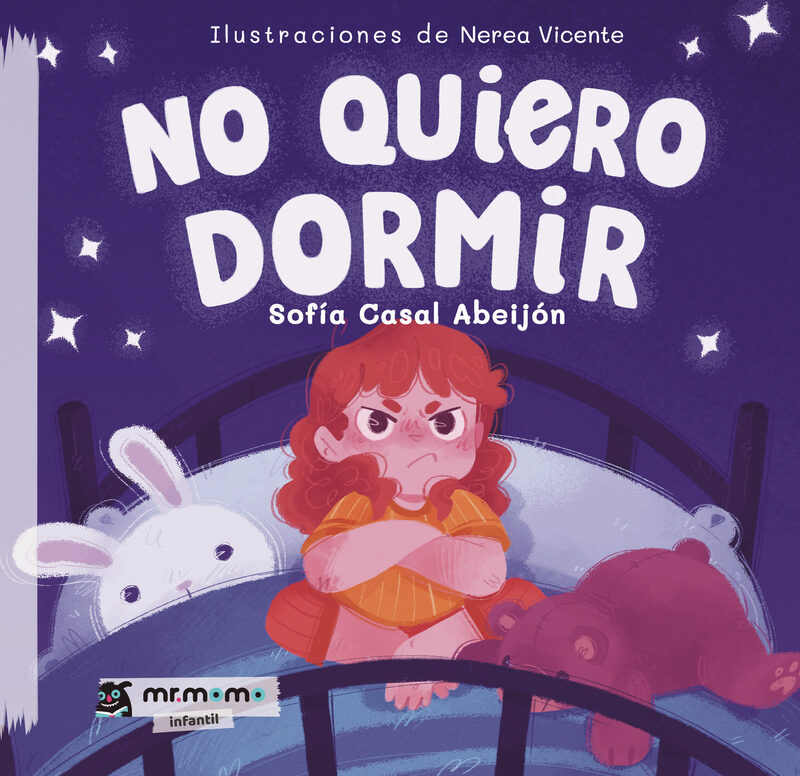 Portada de No quiero dormir