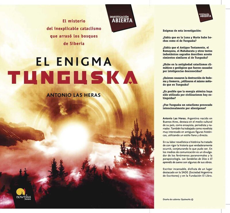 Portada de El enigma Tunguska · Antonio Las Heras
