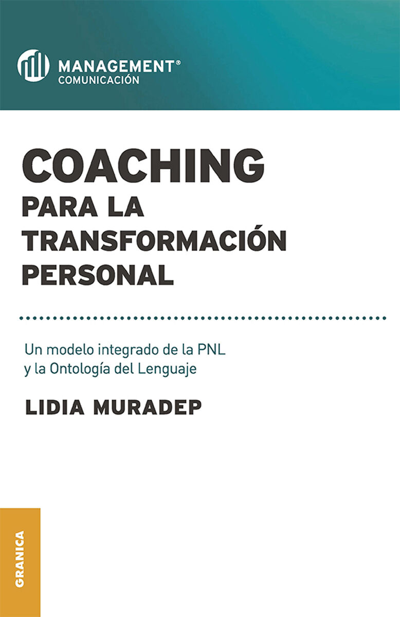 Portada de Coaching para la transformación personal · Lidia Muradep