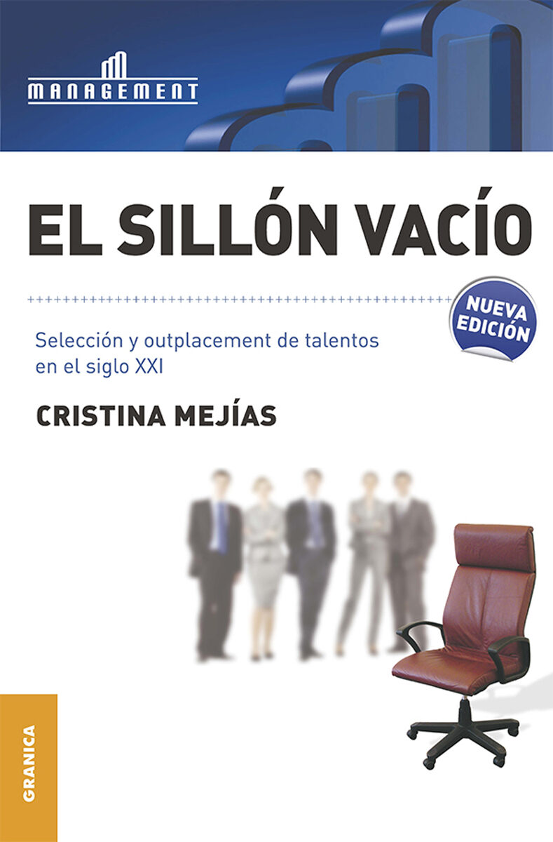 Portada de El Sillón vacío · Cristina Mejías
