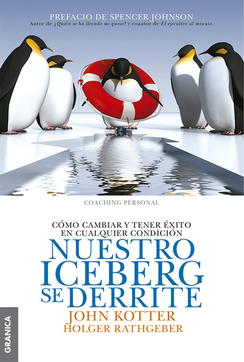 Portada de Nuestro iceberg se derrite · John.Rathgeber , Holger Kotter