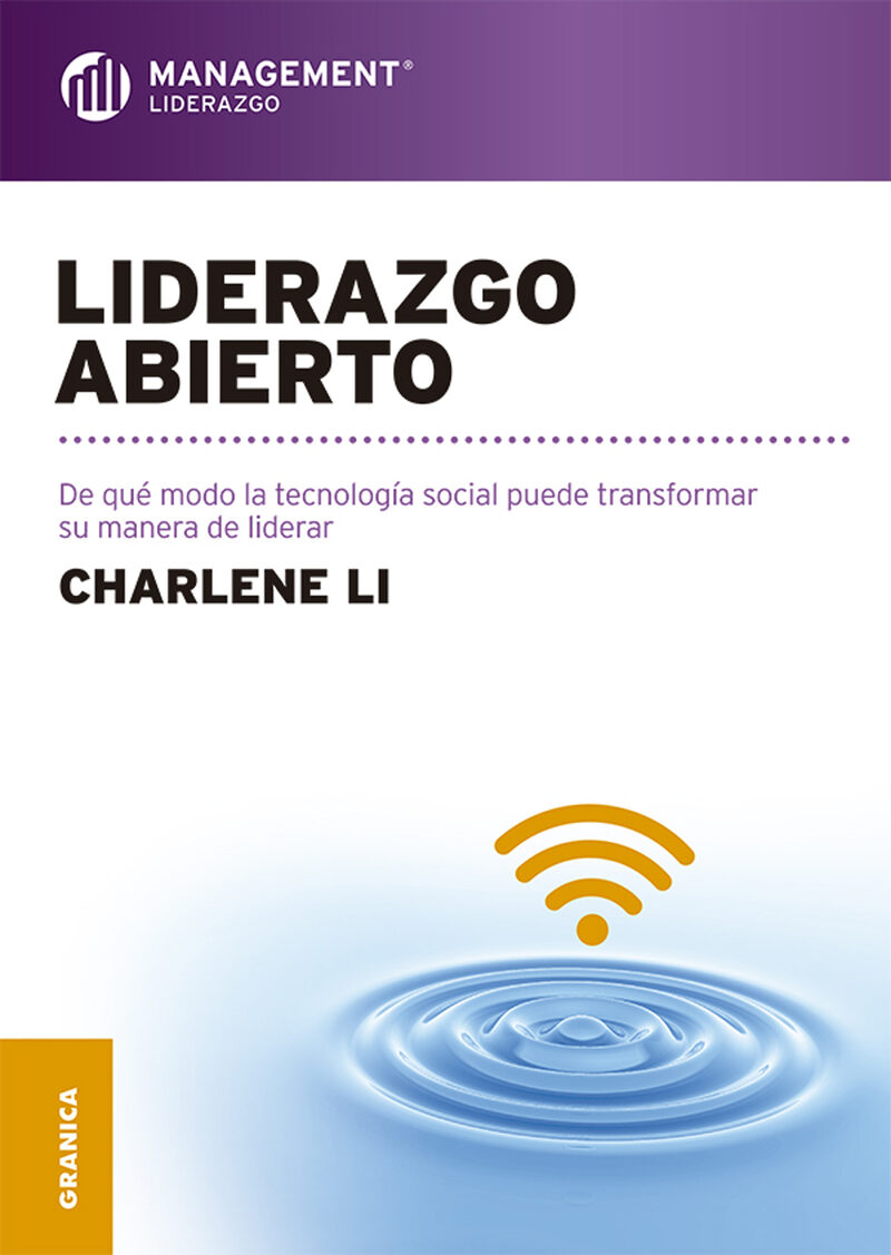 Portada de Liderazgo abierto