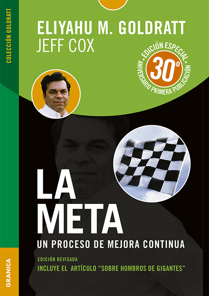 Portada de La Meta · Eliyahu M Goldratt