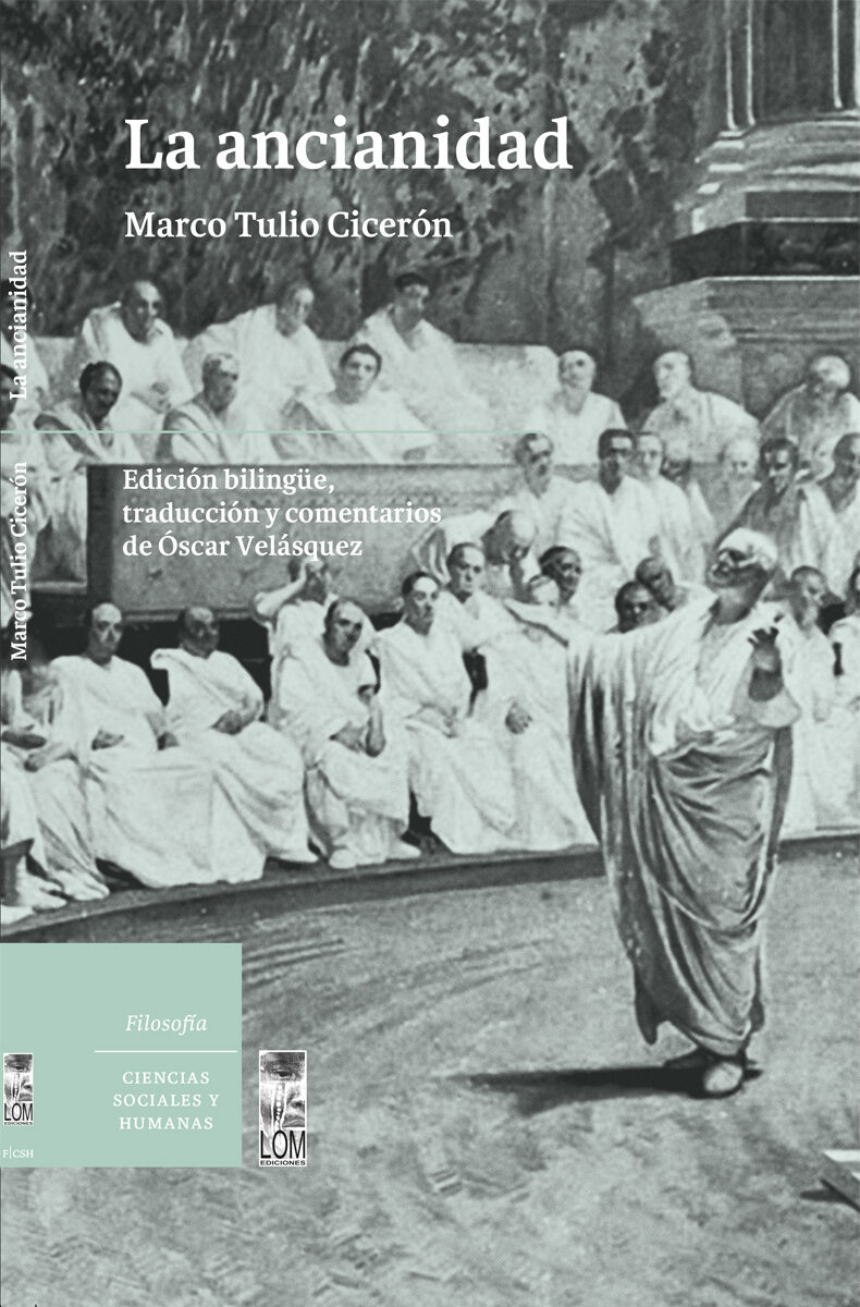 Portada de La ancianidad · Marco Tulio Cicerón