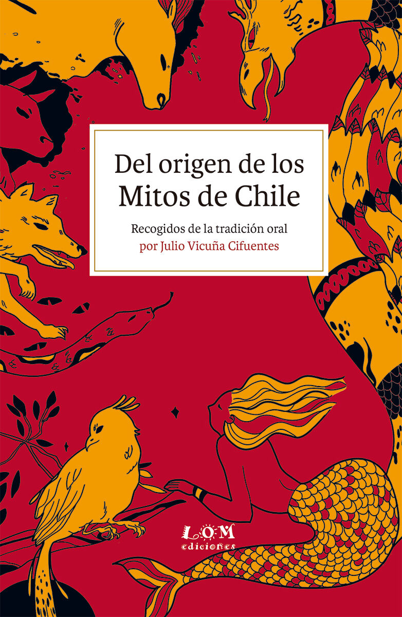 Portada de Del origen de los Mitos de Chile