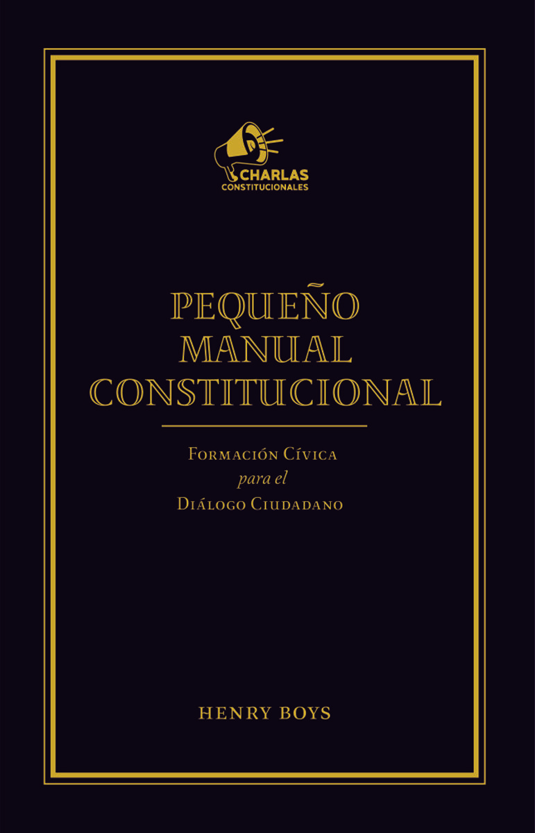 Portada de Pequeño Manual Constitucional
