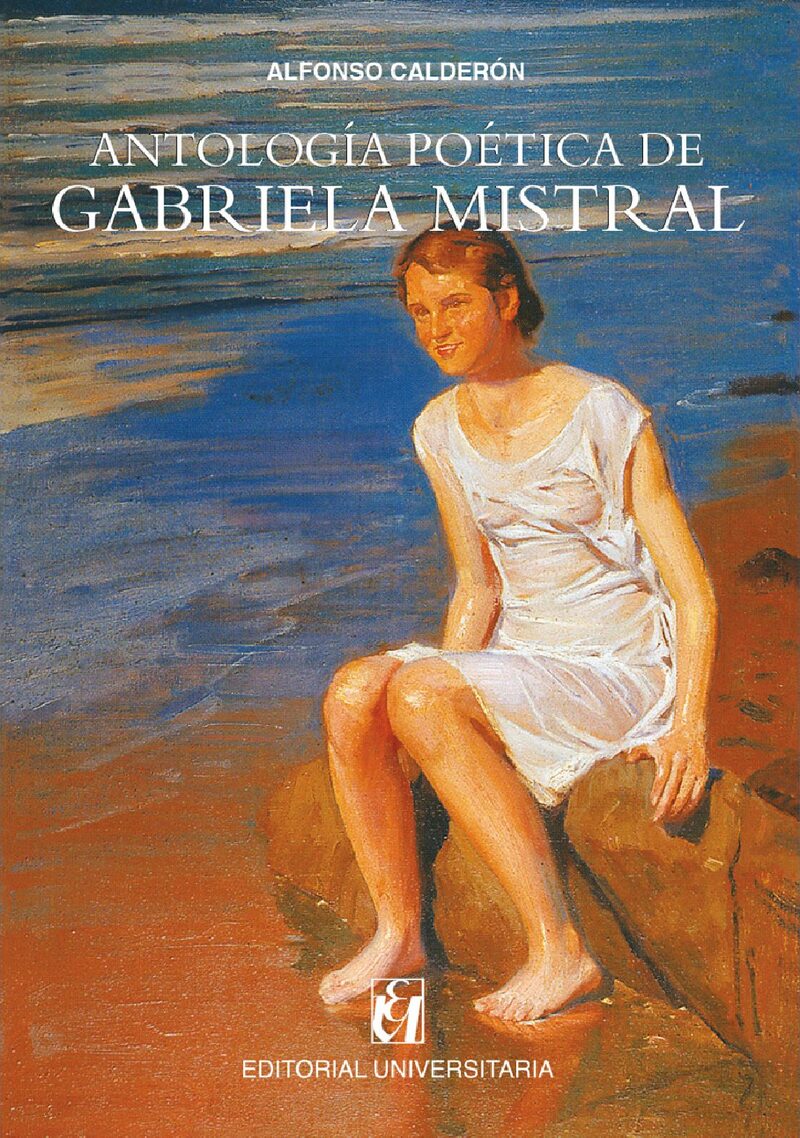 Portada de Antología poética de Gabriela Mistral