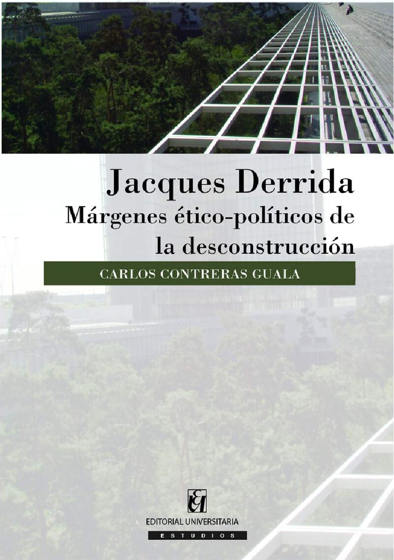 Portada de Jacques Derrida · Carlos Contreras Guala