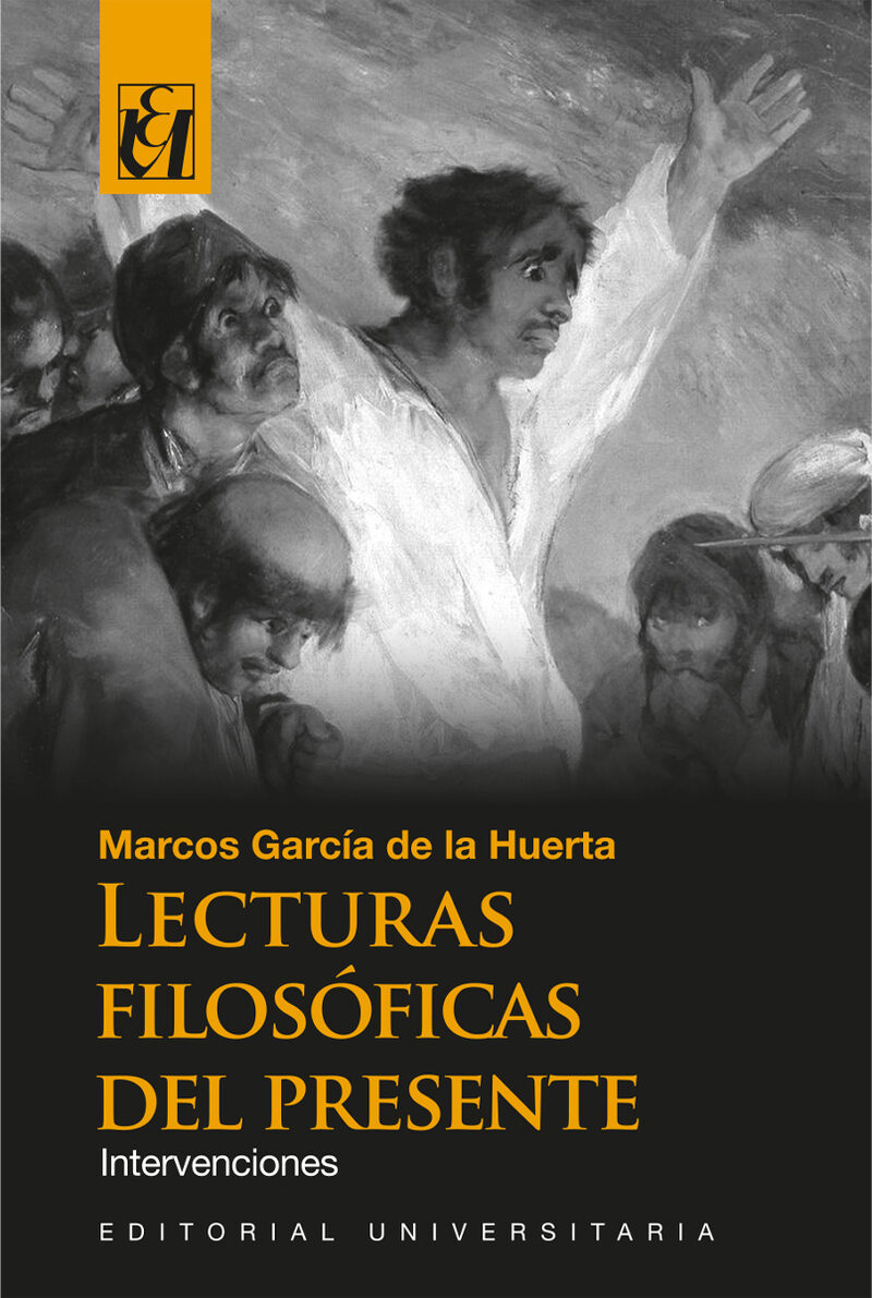 Portada de Lecturas filosóficas del presente · Marcos García De la Huerta