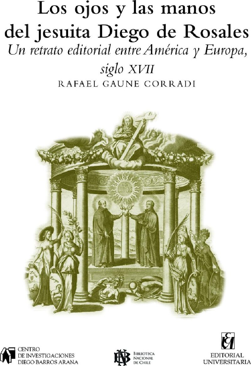 Portada de Los ojos y las manos del jesuita Diego de Rosales