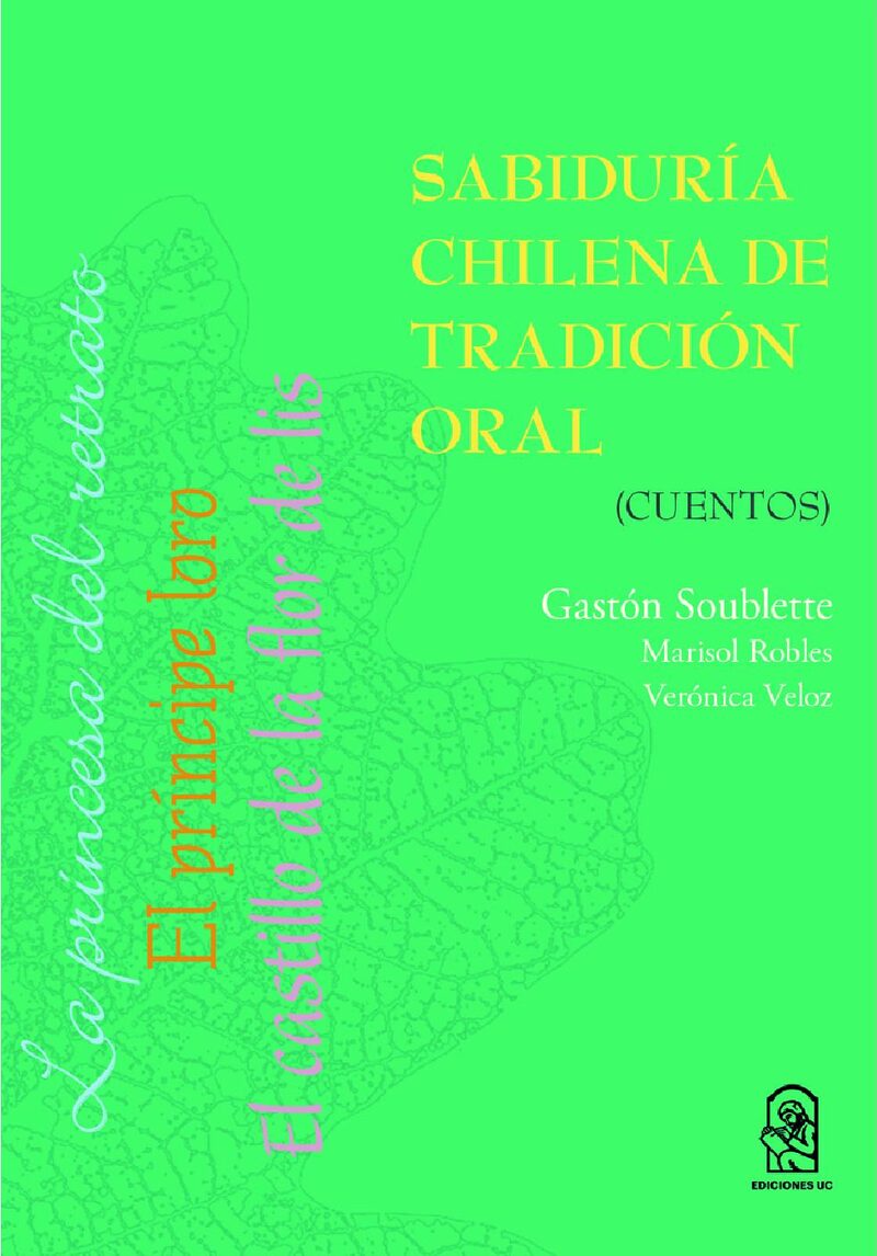 Portada de Sabiduría chilena de tradición oral