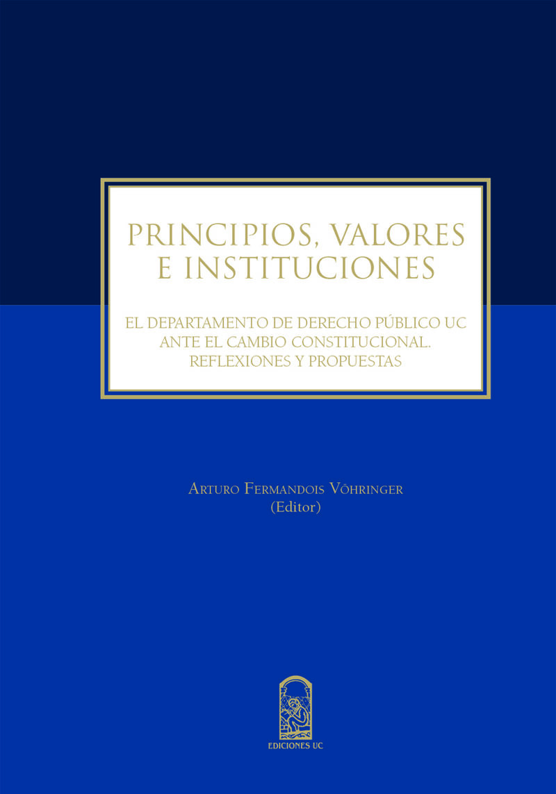 Portada de Principios, valores e instituciones
