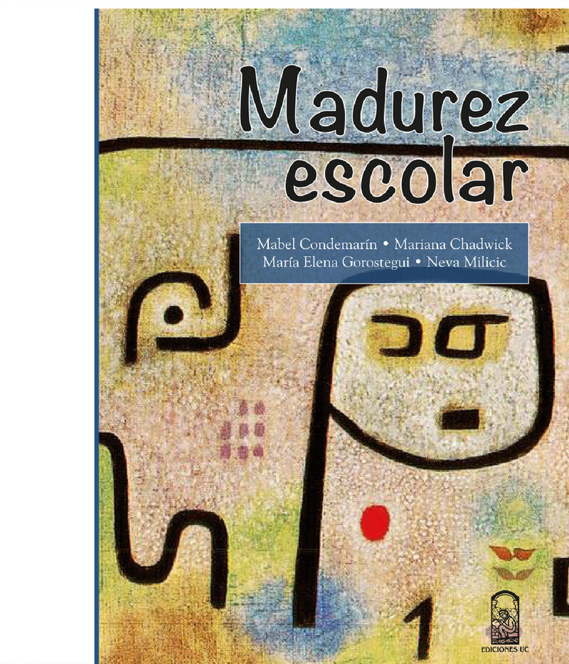 Portada de Madurez escolar · Neva Milicic
