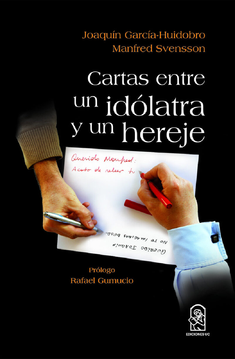 Portada de Cartas entre un idolatra y un hereje