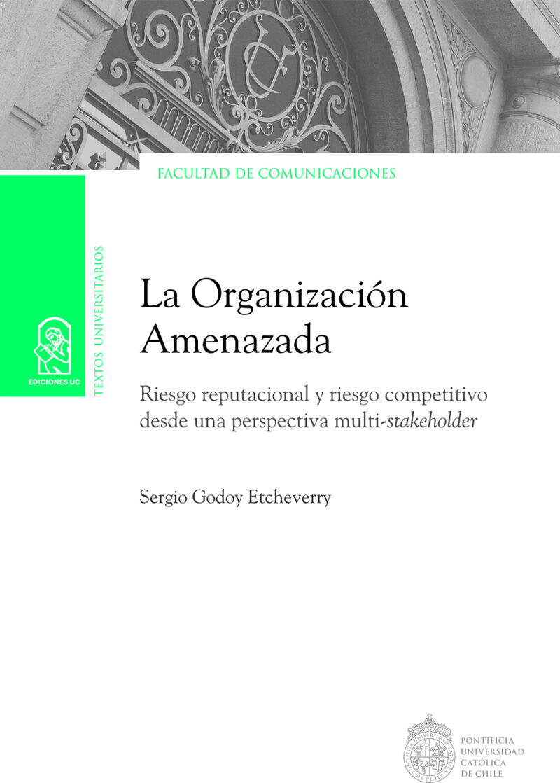 Portada de La organización amenazada