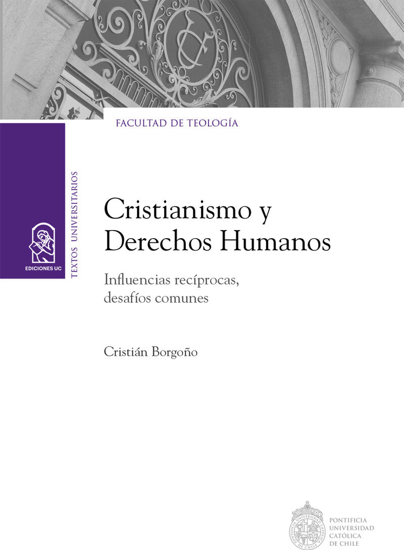Portada de Cristianismo y Derechos Humanos · Cristián Borgoño