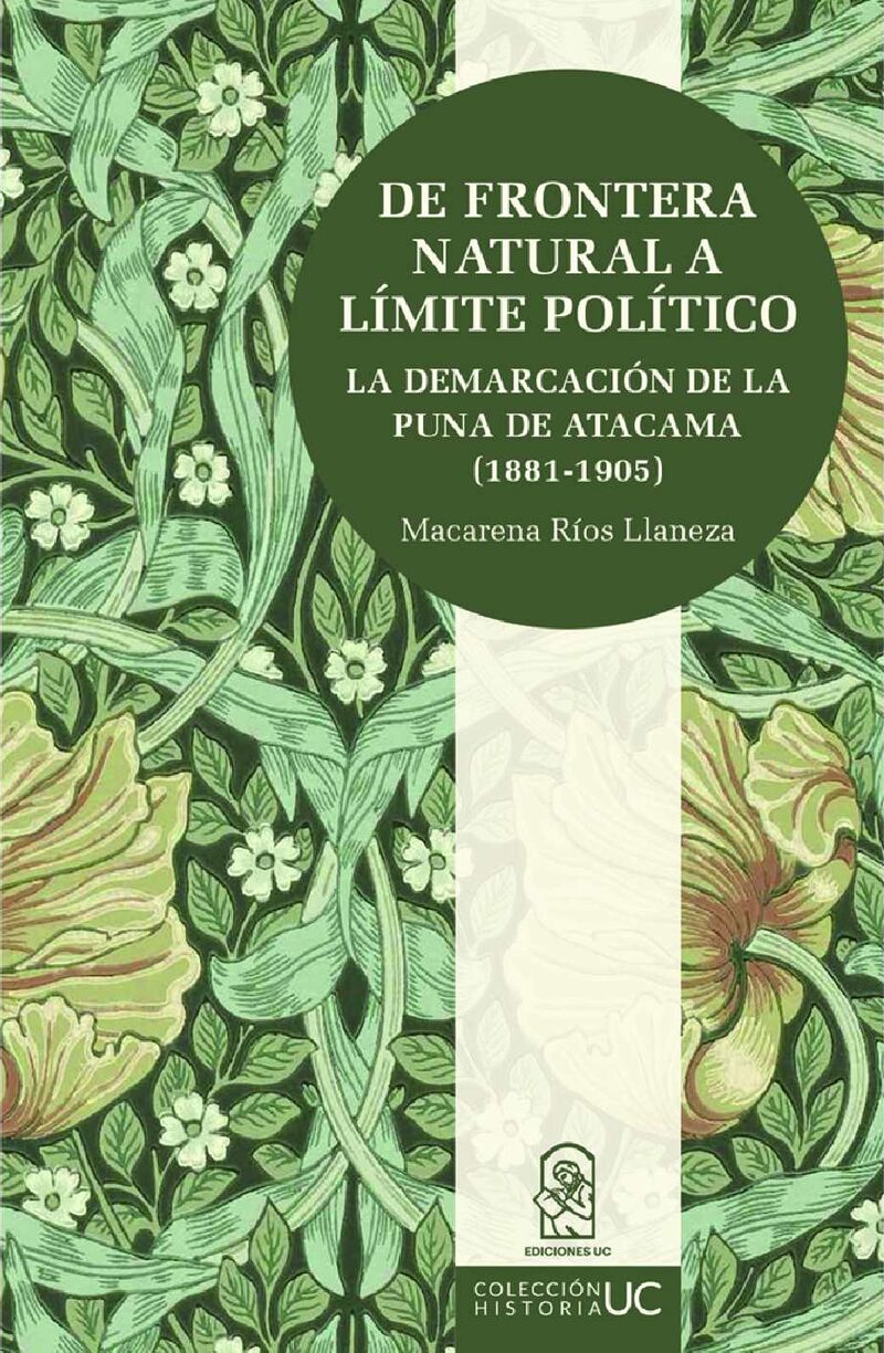 Portada de De frontera natural a límite político · Macarena Ríos Llaneza