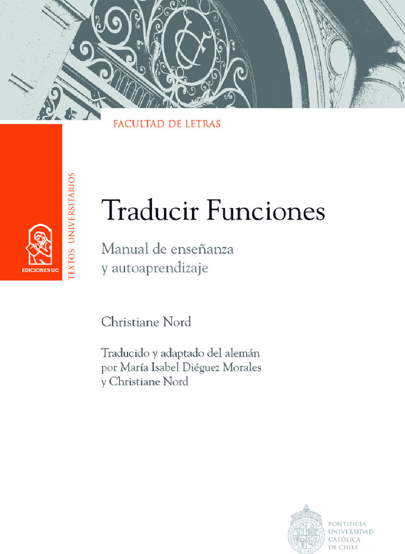 Portada de Traducir funciones