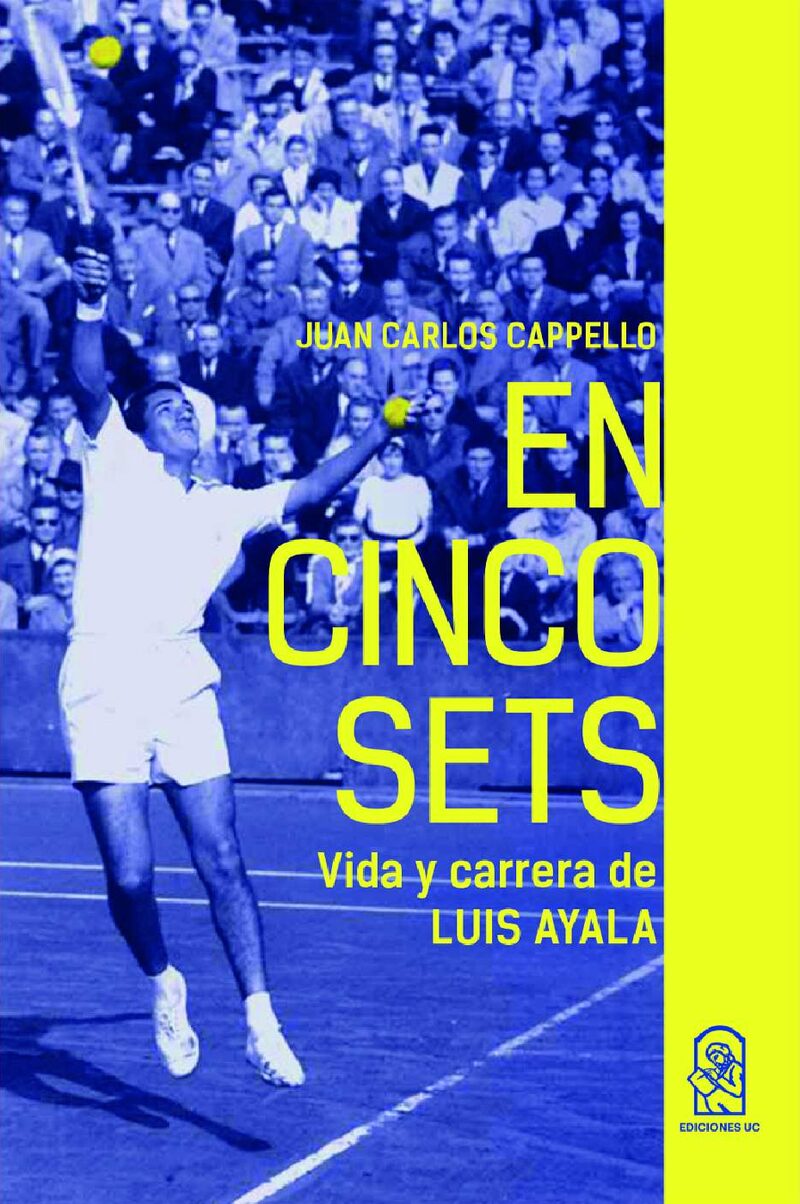 Portada de En cinco sets · Juan Carlos Cappello