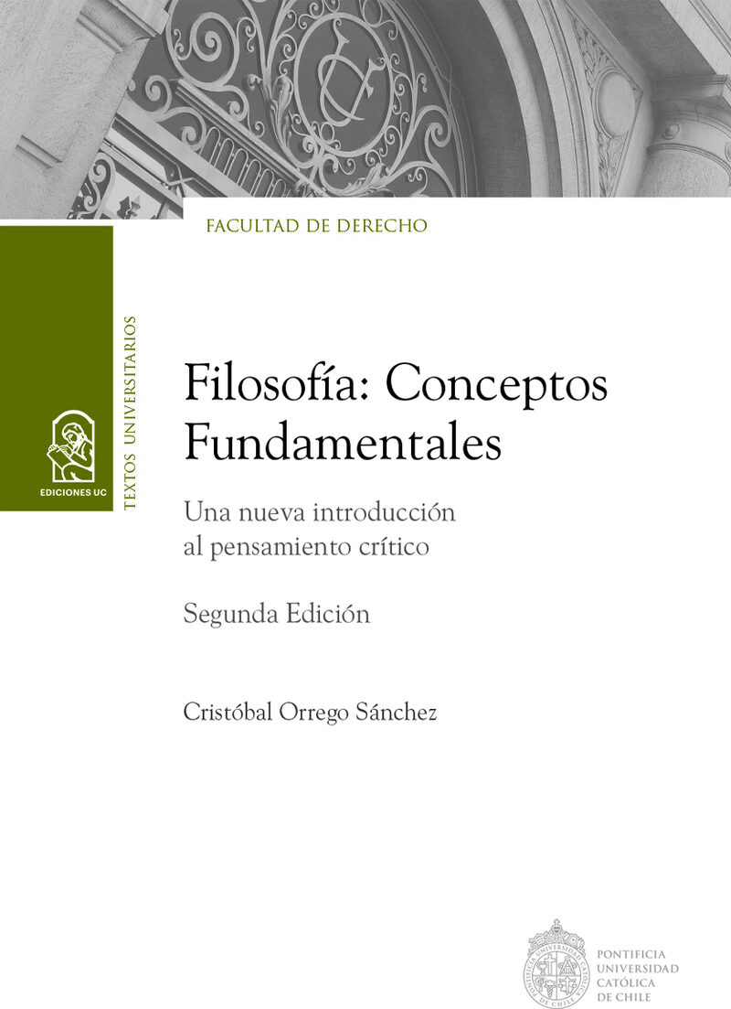 Portada de Filosofía: conceptos fundamentales