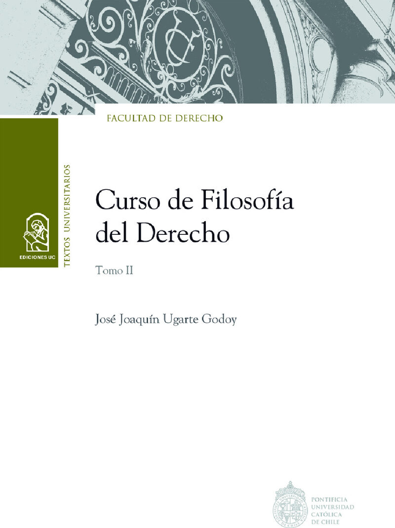 Portada de Curso de Filosofía del Derecho. Tomo II
