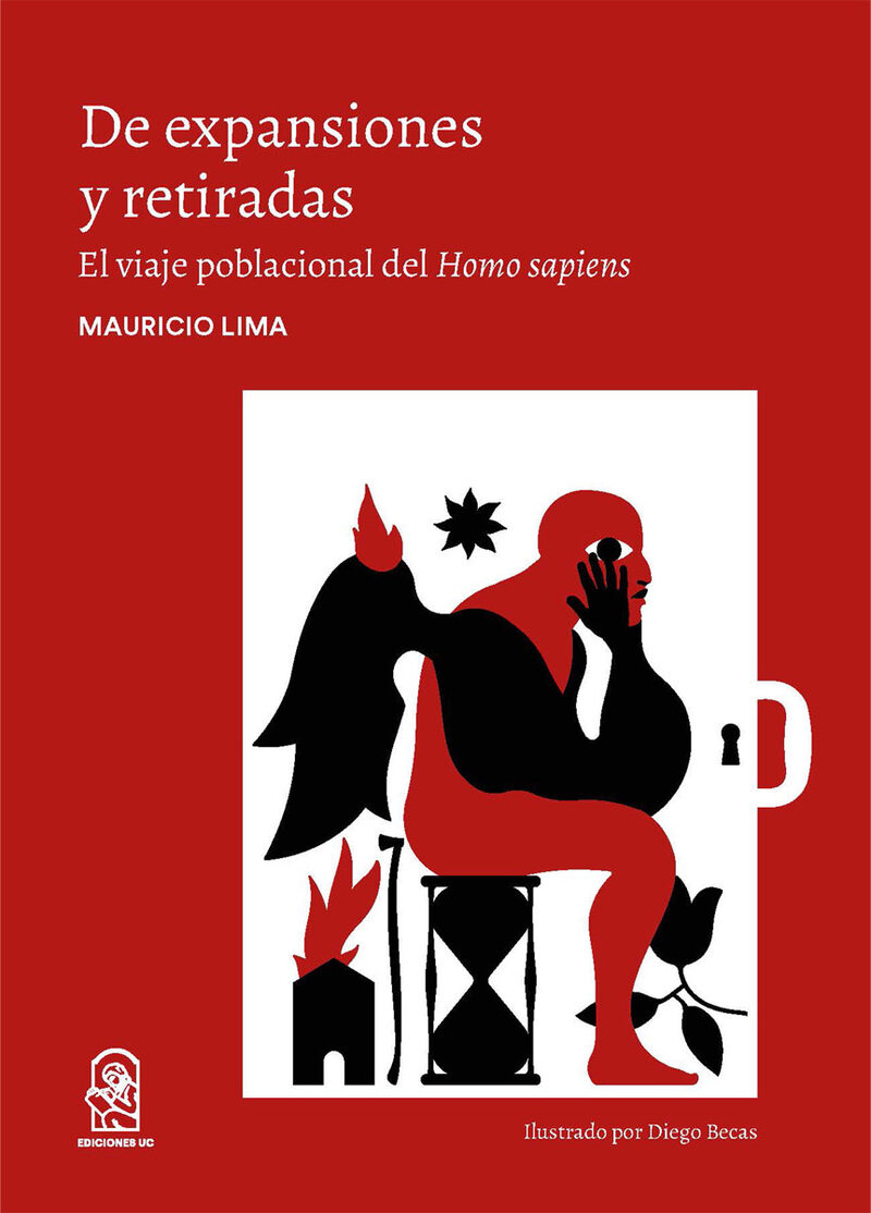 Portada de De expansiones y retiradas · Mauricio Lima