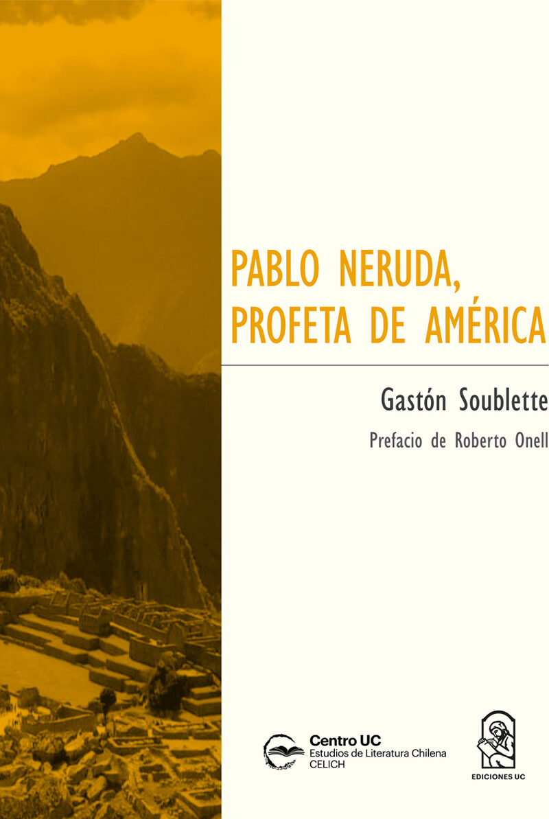 Portada de Pablo Neruda, profeta de América