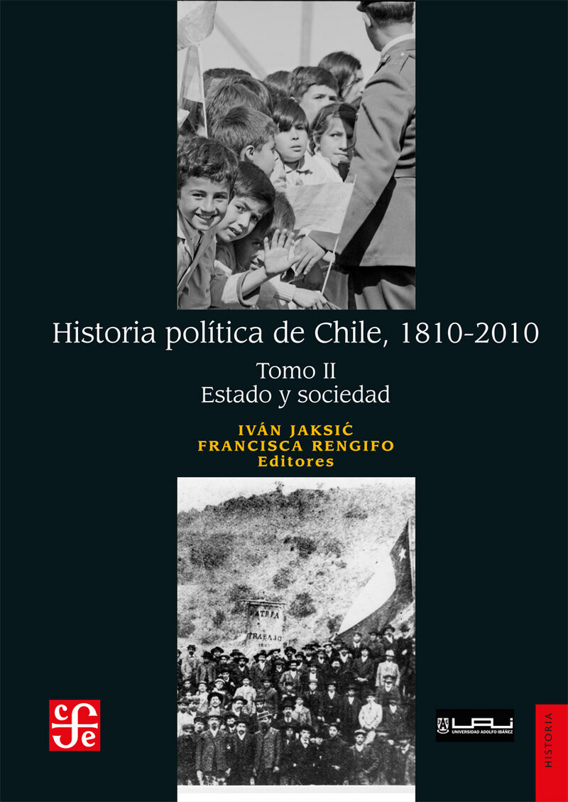 Portada de Historia política de Chile, 1810-2010. Tomo II: Estado y sociedad
