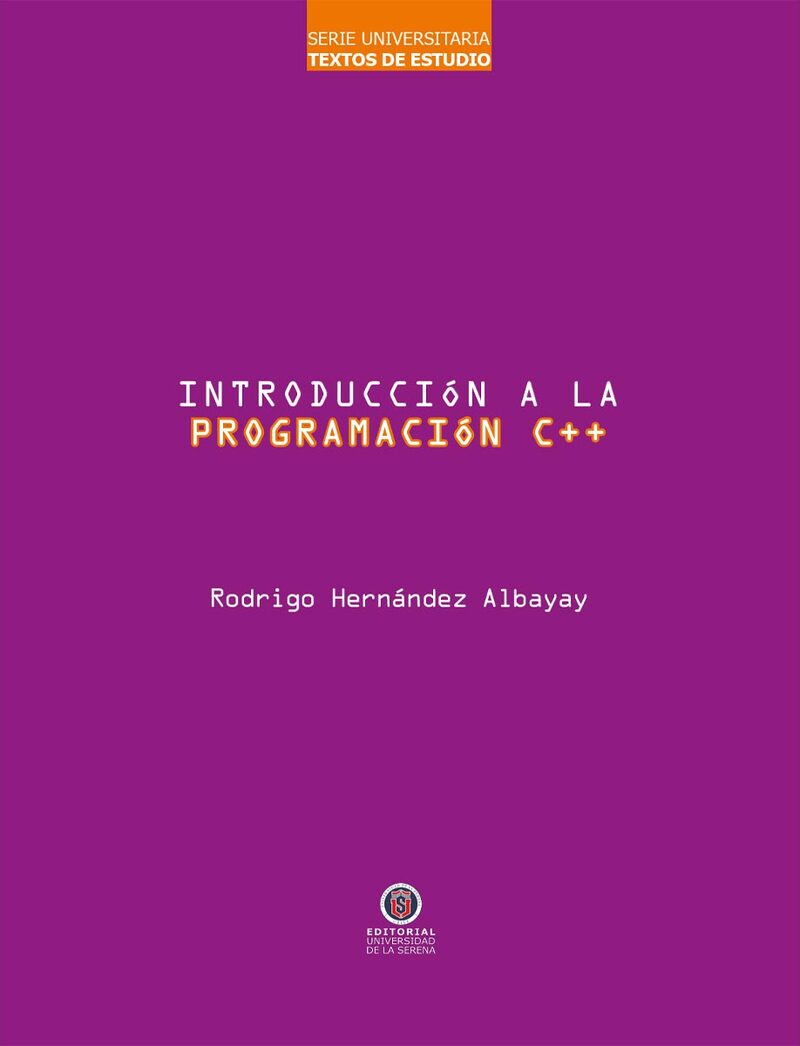 Portada de Introducción a la Programación C++