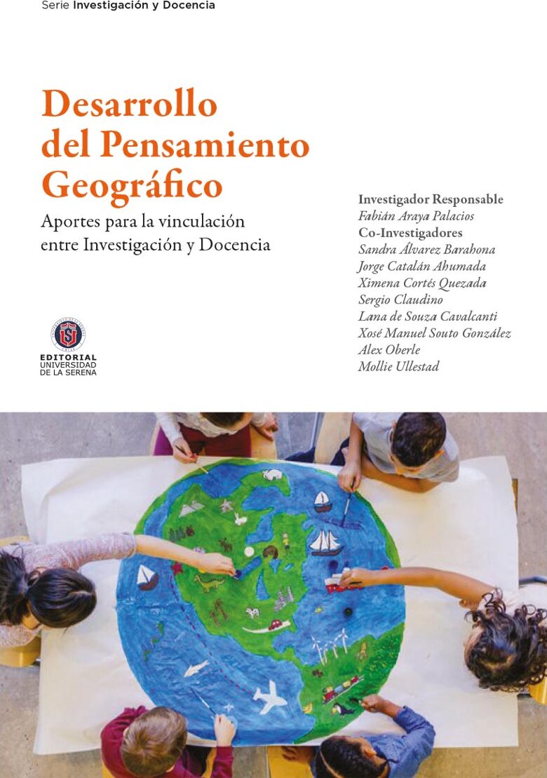 Portada de Desarrollo del Pensamiento Geográfico · Fabián Araya Palacios