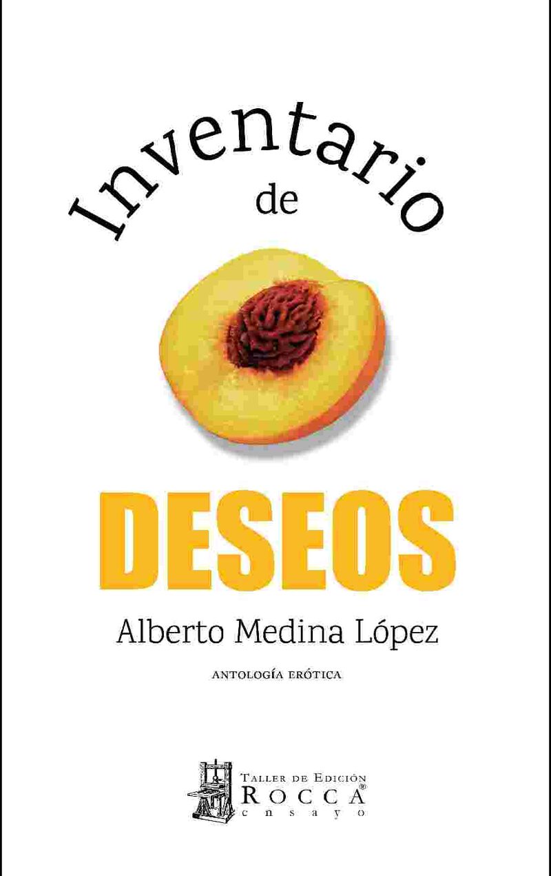 Portada de Inventario de deseos · Alberto Medina López